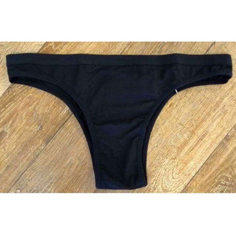CALCINHA BIQUINI BÁSICA MORENA ROSA 1300325 - Preto - Delabela