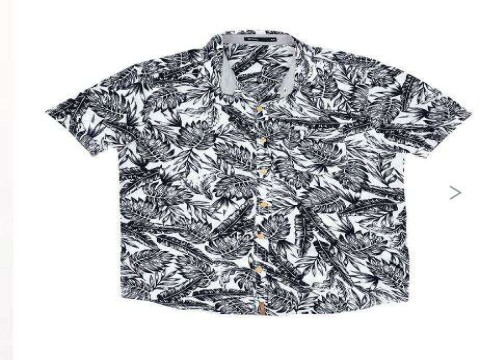 CAMISA ESTAMPADA EM TECIDO HERING H2FW - Preto