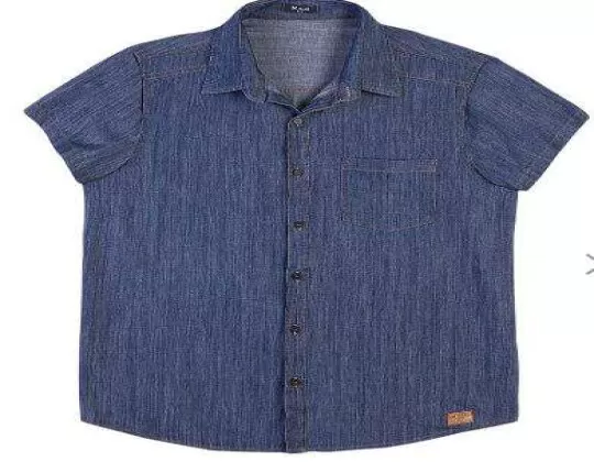 CAMISA JEANS MASCULINA H2F5
