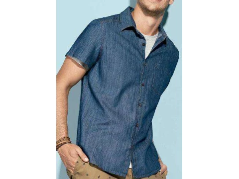 CAMISA JEANS MASCULINA H2F5
