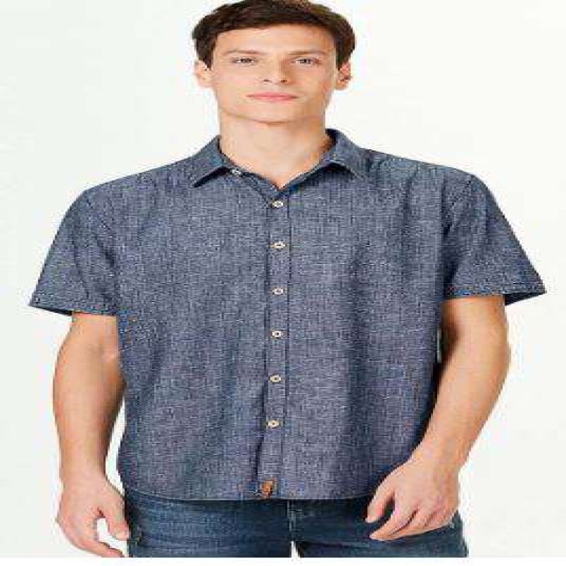 camisa jeans masculina hering preço