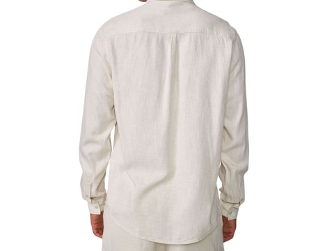 CAMISA LINHO RELAX COLCCI 031.01.04762 - Bege