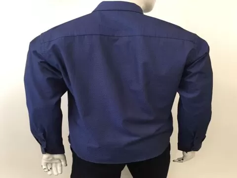 CAMISA MANGA LONGA CULT SLIM FIT OGOCHI 1428042 - Marinho