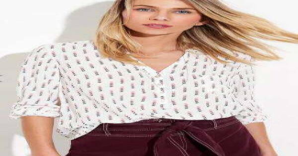camiseta manga longa feminina hering