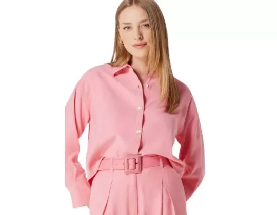 CAMISA MANGA LONGA HERING K4XV - Rosa