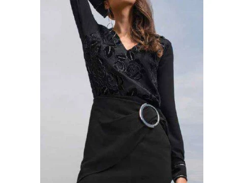 CAMISA MORENA ROSA 105797 - Preto