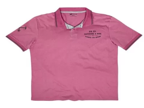 CAMISA POLO HERING 037R - Rosa