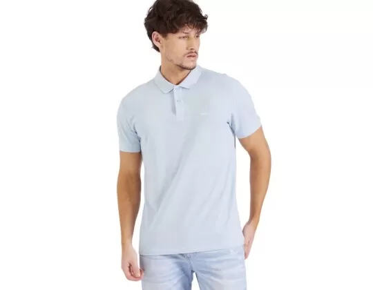 CAMISA POLO MASCULINA BÁSICA COLCCI 025.01.03084 - Azul claro