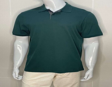 CAMISA POLO MASCULINA CASUAL OGOCHI 7000001 - Verde