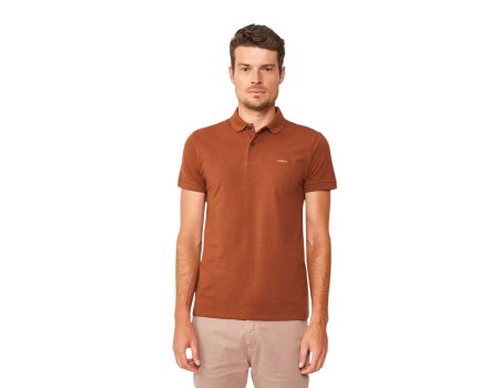 CAMISA POLO MASCULINA COLCCI 025.01.03115 - Marrom