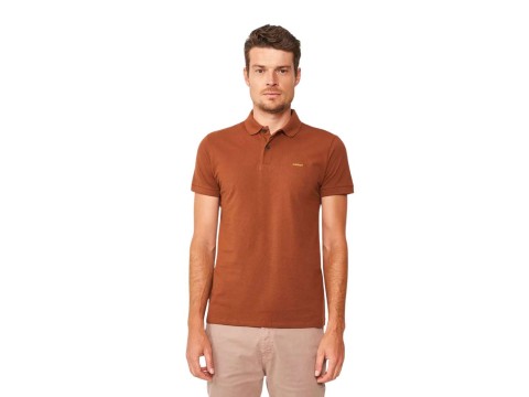 CAMISA POLO MASCULINA COLCCI 025.01.03115 - Marrom