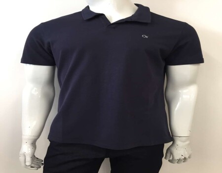 CAMISA POLO MASCULINA ESSENCIAL OGOCHI 7420017 - Marinho