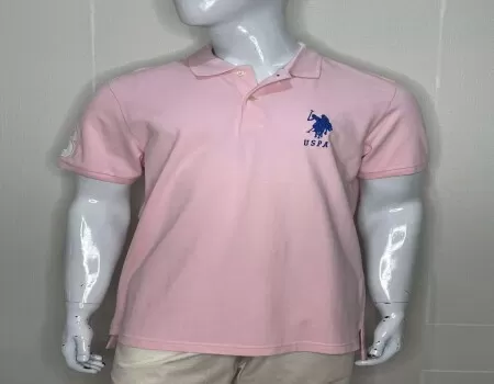 CAMISA POLO MASCULINA U.S. POLO ASSN. 11304488 - Rosa