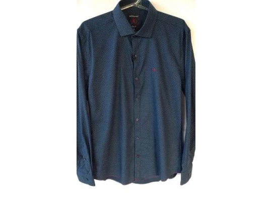 CAMISA SLIM FIT ESTAMPADA RESUMO 233-19