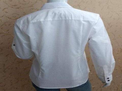 CAMISA SOCIAL FEMININA M E R - Branco
