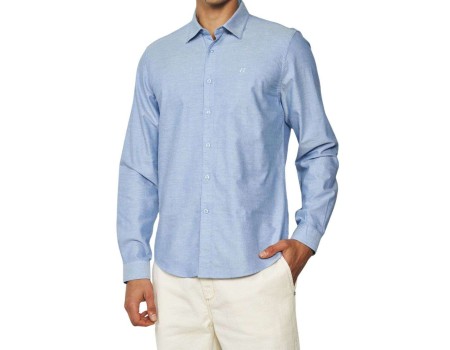 CAMISA SOCIAL RELAX COLCCI 031.01.04839 - Azul