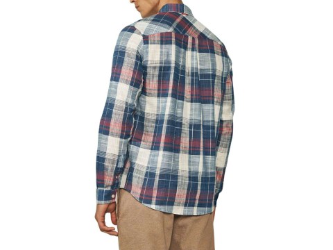 CAMISA XADREZ MC MASC RELAX COLCCI 031.01.04818 - Xadrez azul