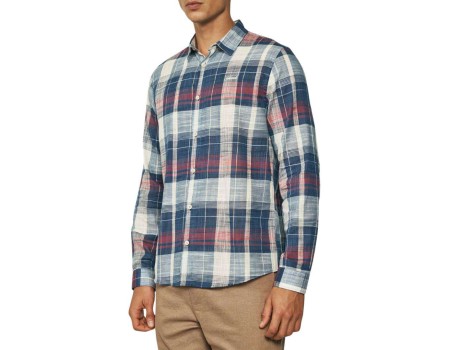 CAMISA XADREZ MC MASC RELAX COLCCI 031.01.04818 - Xadrez azul
