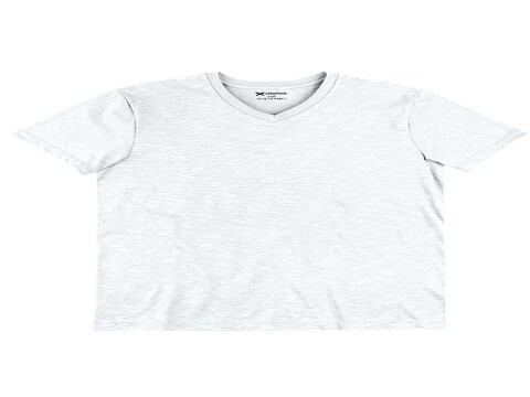 CAMISETA BÁSICA MASCULINA DECOTE V HERING N2K5 - Branco