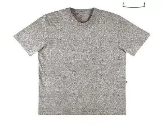 CAMISETA BÁSICA MASCULINA HERING 0227 - Chumbo