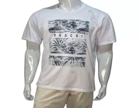 CAMISETA ESTAMPA TROPICAL OGOCHI 6483035 - Branco