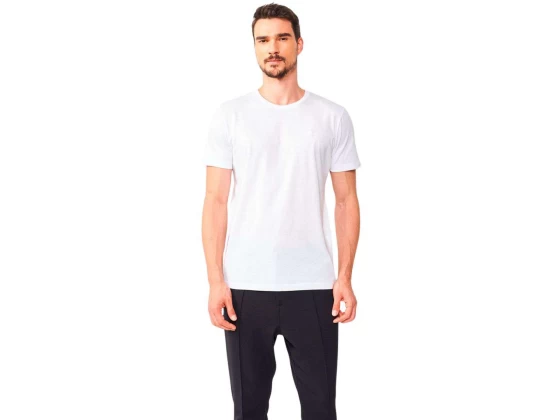 CAMISETA LOGO C BORDADA COLCCI 035.01.11104 - Branco