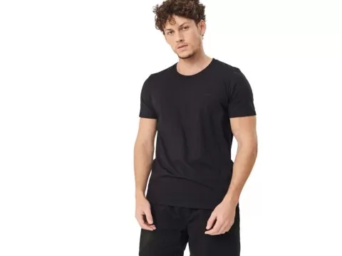 CAMISETA MASCULINA BÁSICA COLCCI 035.01.07768 - Preto