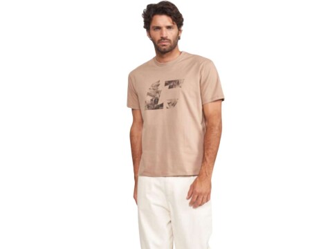 CAMISETA MASCULINA ESTAMPADA COLCCI 035.01.11084 - Marrom