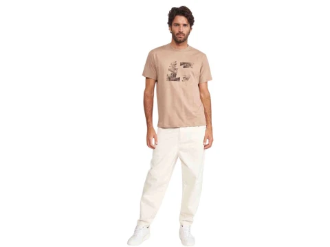 CAMISETA MASCULINA ESTAMPADA COLCCI 035.01.11084 - Marrom