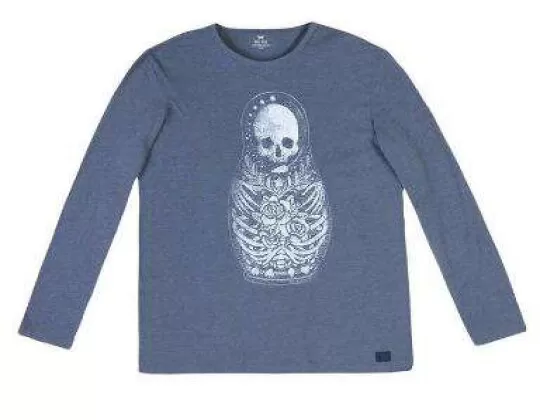 CAMISETA MASCULINA SLIHERING HERING 4EFL - Azul