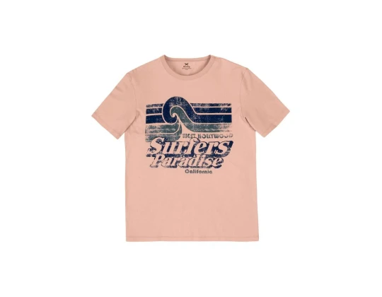 CAMISETA MASCULINA SLIM EM ALGODÃO HERING 4EKV - Rosa