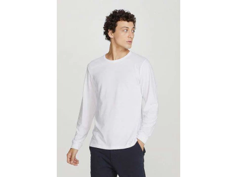 CAMISETA ML MASCulina HERING N204 - Branco