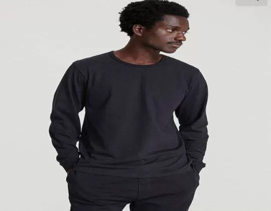 CAMISETA ML MASCulina HERING N204 - Preto