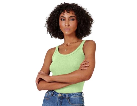 CAMISETA REGATA FEMININA HERING N1TE - Verde