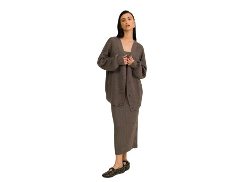 CARDIGAN ERICA BEAUTIFULL 30648 - Cinza