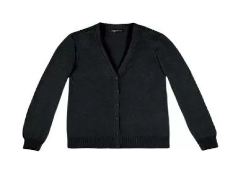 CARDIGAN FEMININO BÁSICO EM TRICÔ HERING K0WK - Preto