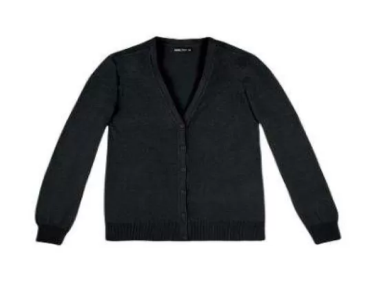 CARDIGAN FEMININO BÁSICO EM TRICÔ HERING K0WK - Preto