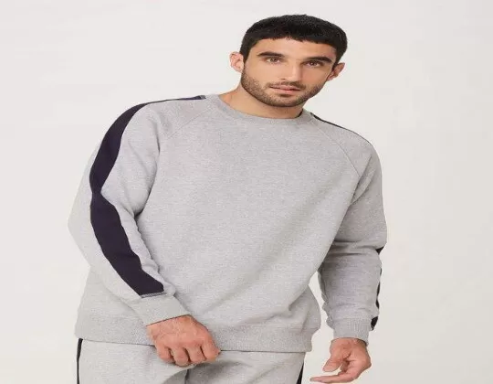 CASACO MOLETOM MASCULINO CONFORT HERING 060T - Cinza