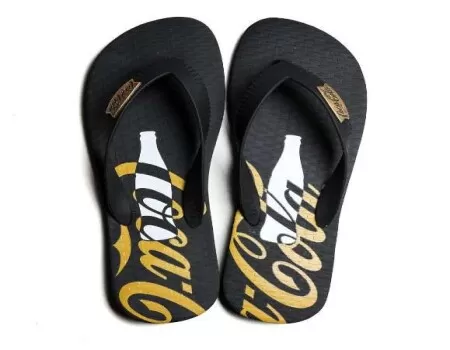 CHINELO BLEND MASCULINO COCA COLA CC3532 - Preto