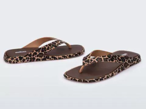 CHINELO BRAVE FLIP FLOP MELISSA 33699 - Animal print