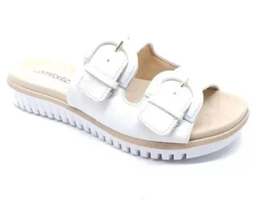 CHINELO COM TIRAS BIRKEN COMFORTFLEX 22-45404 - Branco