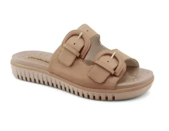 CHINELO COM TIRAS BIRKEN COMFORTFLEX 22-45404 - Nude