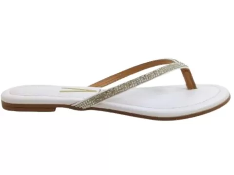 CHINELO DE DEDO COM STRASS VIZZANO 6371.100 - Branco