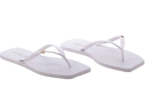 CHINELO DE DEDO QUADRADO C/ NECESSAIRE RB 1129 - Prateado