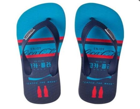 CHINELO DETROIT MASCULINO COCA COLA CC3379 - Marinho