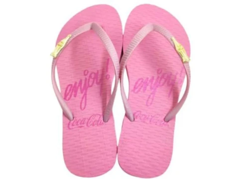 CHINELO FEMININO ENJOY BRIGHT COCA COLA CC4161 - Rosa