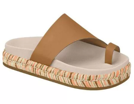 CHINELO FLATFORM FEMININO VIZZANO 6401.101 - Caramelo