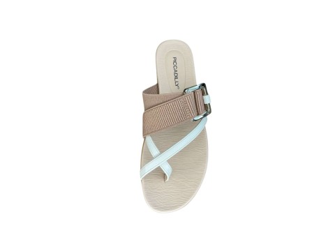CHINELO MARI RASTEIRA PICCADILLY 418086-9 - Bege