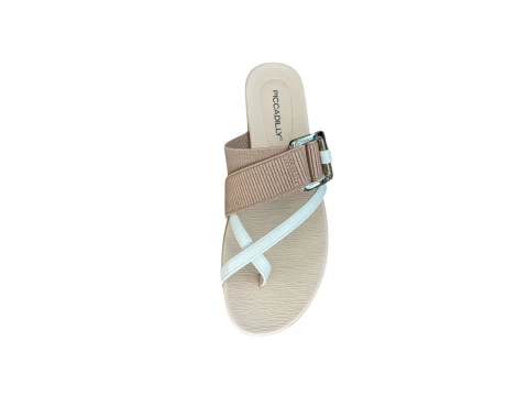 CHINELO MARI RASTEIRA PICCADILLY 418086-9 - Bege
