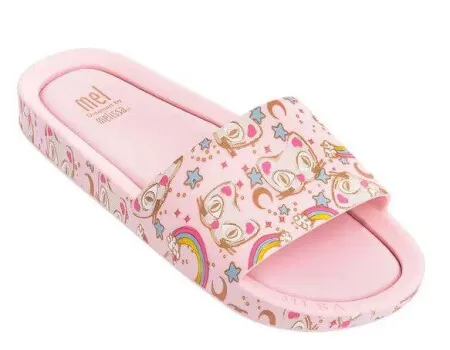 CHINELO MELISSA MEL BEACH SLIDE 3DB 32541 - Rosa